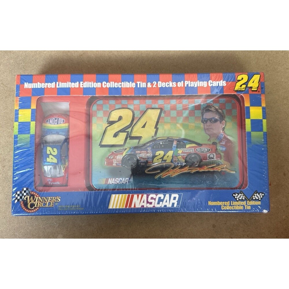 Winner’s Circle Jeff Gordon Collectible Die Cast Card And Card Set